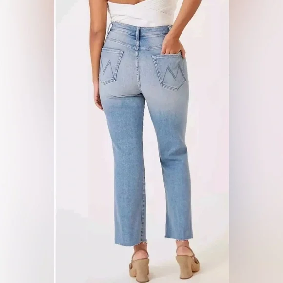 Mother The Hustler Ankle Fray Jeans - Picture 2 of 11